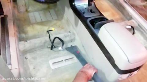 دستگاه توشویی خودرو با بخارشوی صنعتی ایتالیایی